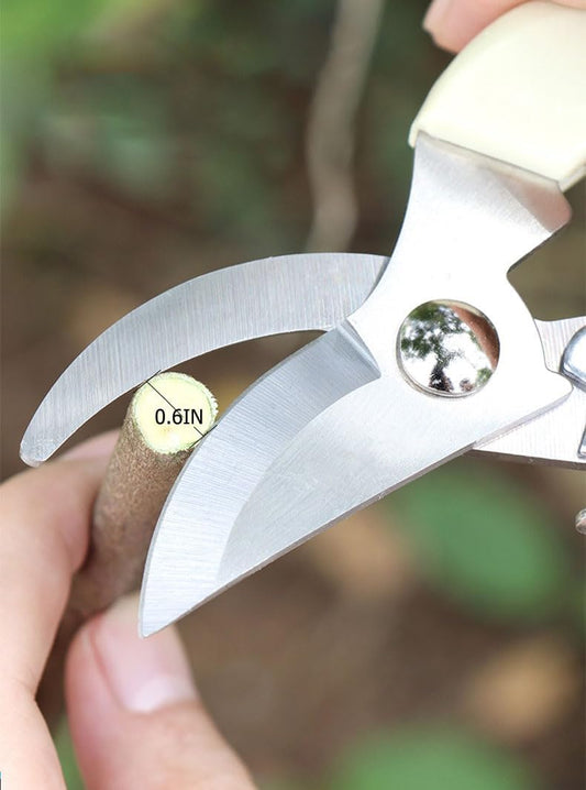 Professional Premium Titanium Bypass Pruning Shears, Hand Pruners, Garden Clippers, Tree Trimmers Secateurs, Garden Shears, Clippers for The Garden,6.9"