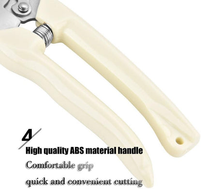 Professional Premium Titanium Bypass Pruning Shears, Hand Pruners, Garden Clippers, Tree Trimmers Secateurs, Garden Shears, Clippers for The Garden,6.9"
