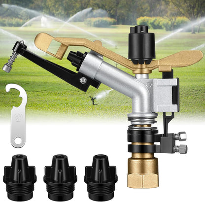 1 Pcs 1" Agriculture Farm Irrigation Sprinkler, Spray Gun Heads
