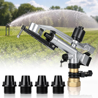 1 Pcs 1" Agriculture Farm Irrigation Sprinkler, Spray Gun Heads