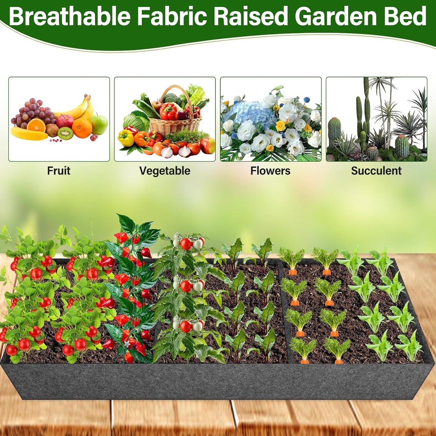 Cucumber Trellis for Raised Bed, Tall Metal Garden Trellis for Climbing Plants Outdoor with Netting, Gloves, Garden Tools, Trellis for Vegetables Plant Support Peas Fruit Flower Grape