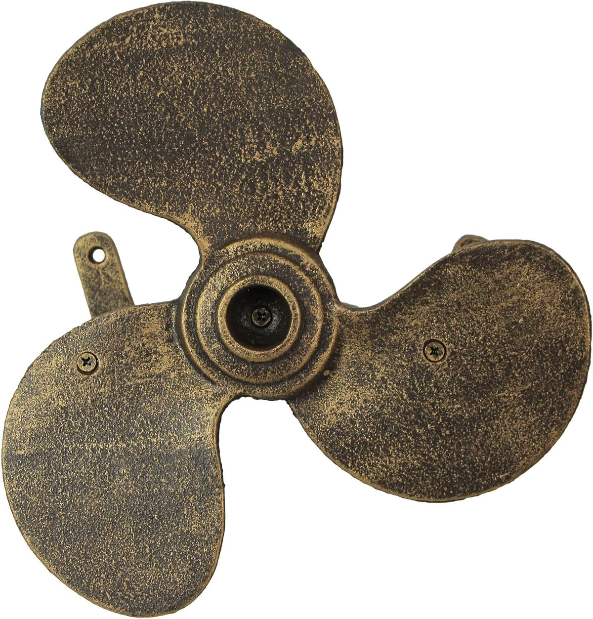 Garden Hose Holder Boat Propeller 10.5 Inch Cast Iron Bronze