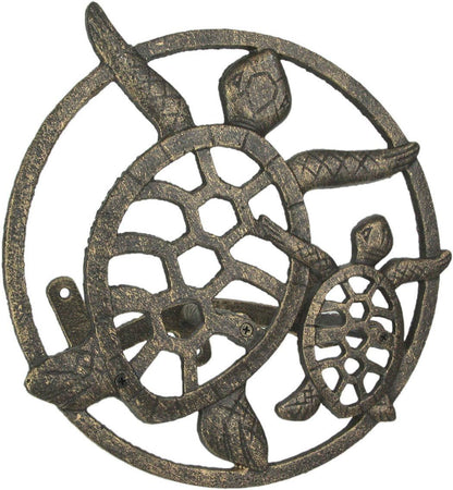 Garden Hose Holder Boat Propeller 10.5 Inch Cast Iron Bronze