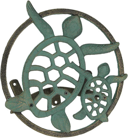 Garden Hose Holder Boat Propeller 10.5 Inch Cast Iron Bronze