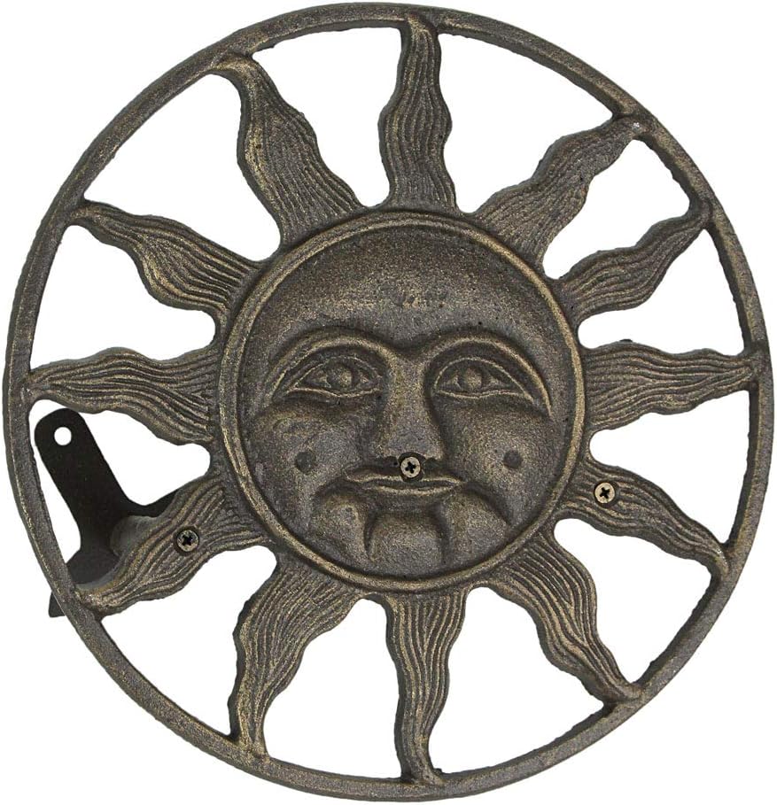 Garden Hose Holder Boat Propeller 10.5 Inch Cast Iron Bronze
