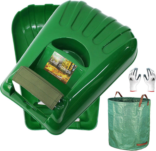 Plastic Large Leaf Scoop Hand Rakes