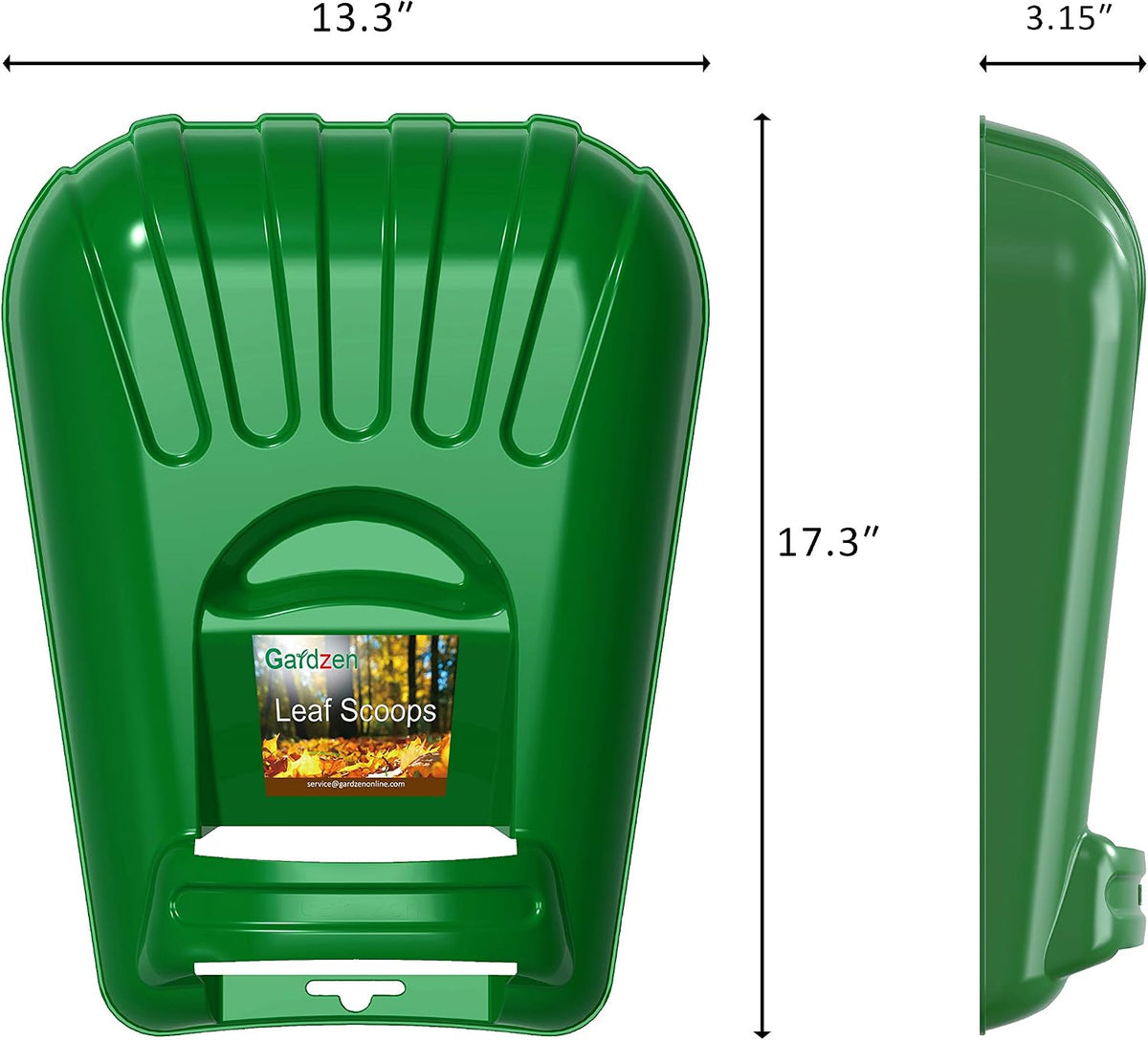 Plastic Large Leaf Scoop Hand Rakes