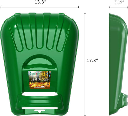Plastic Large Leaf Scoop Hand Rakes