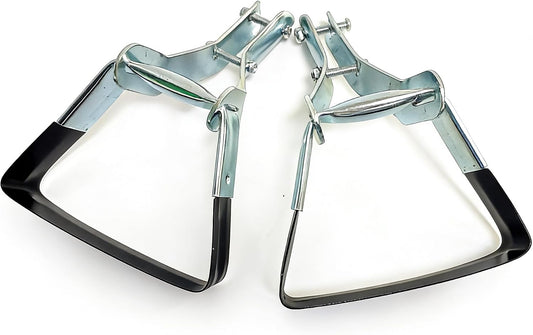Stirrup Hoe Gardening Tools Hula Hoe Replacement Head 304 Stainless Steel 2 Pack