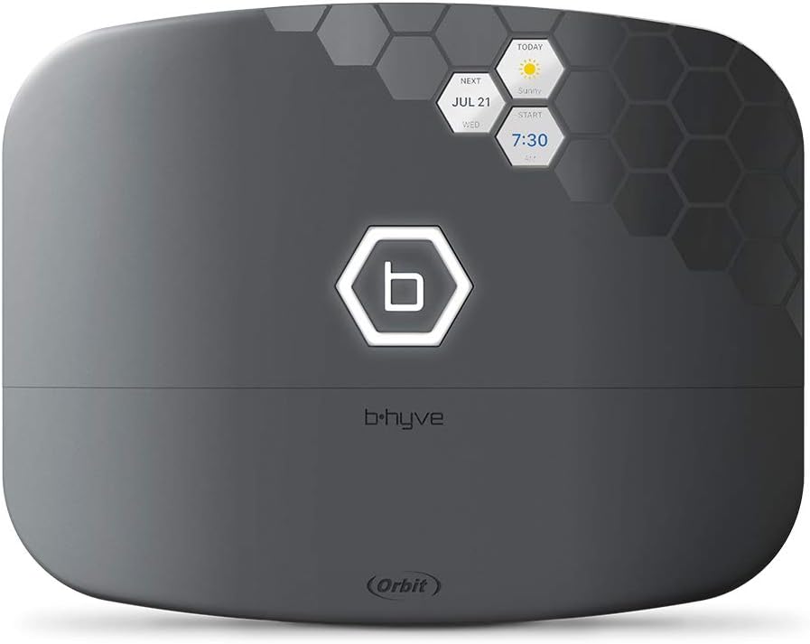 B-hyve XR Smart Sprinkler Timer - 8-Zone - WiFi-Enabled Indoor/Outdoor Irrigation Controller - App Control - Weatherproof Watering System - Multi Zone - Custom Programs - 57985