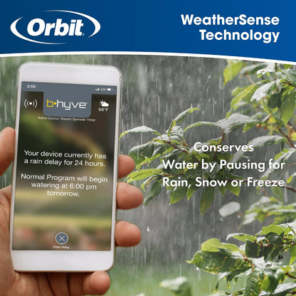 B-hyve XR Smart Sprinkler Timer - 8-Zone - WiFi-Enabled Indoor/Outdoor Irrigation Controller - App Control - Weatherproof Watering System - Multi Zone - Custom Programs - 57985
