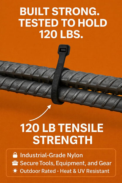Small Zip Ties 4 inch Clear, 18lb Strength, 100 pack UV-Resistant, Self-locking PA 66 Nylon Small Cable Ties for Home, Office, Garden, Cable Management