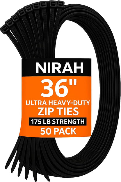 Small Zip Ties 4 inch Clear, 18lb Strength, 100 pack UV-Resistant, Self-locking PA 66 Nylon Small Cable Ties for Home, Office, Garden, Cable Management