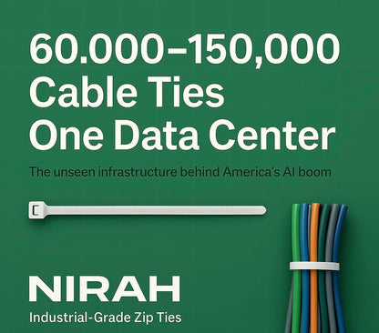 Small Zip Ties 4 inch Clear, 18lb Strength, 100 pack UV-Resistant, Self-locking PA 66 Nylon Small Cable Ties for Home, Office, Garden, Cable Management