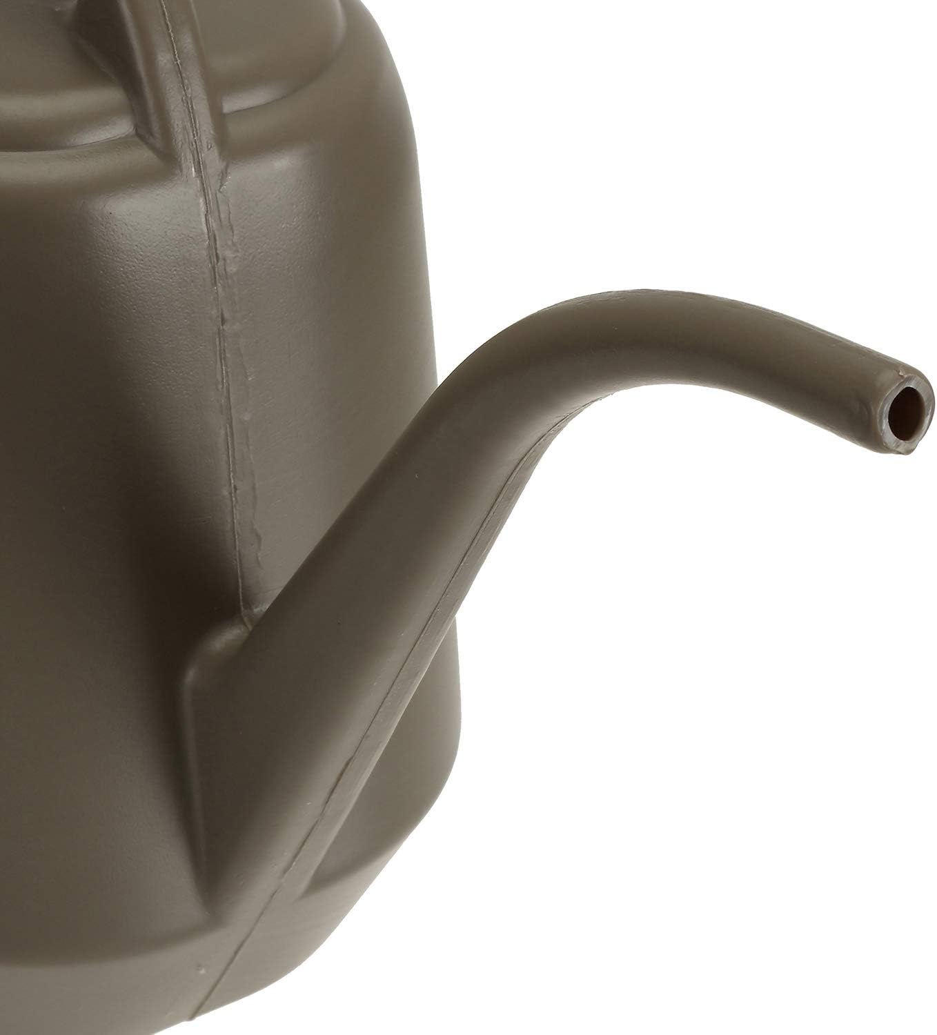 Plastic Watering Can, 1-Gallon, Deep Gray
