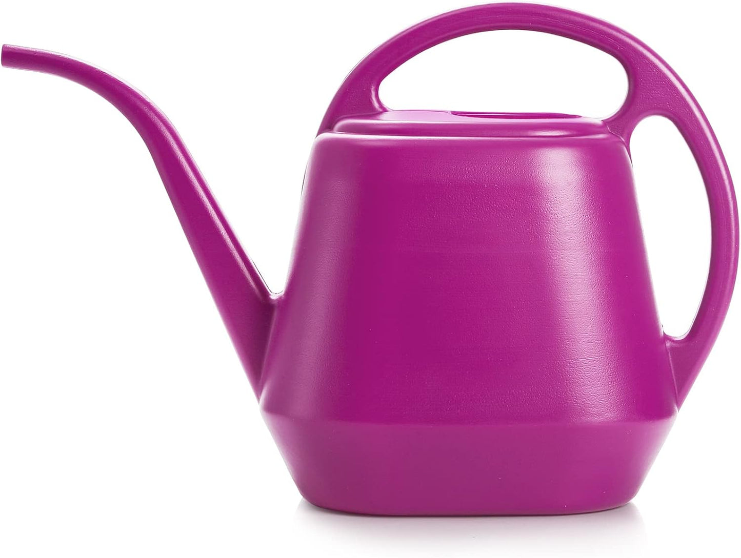 Plastic Watering Can, 1-Gallon, Deep Gray