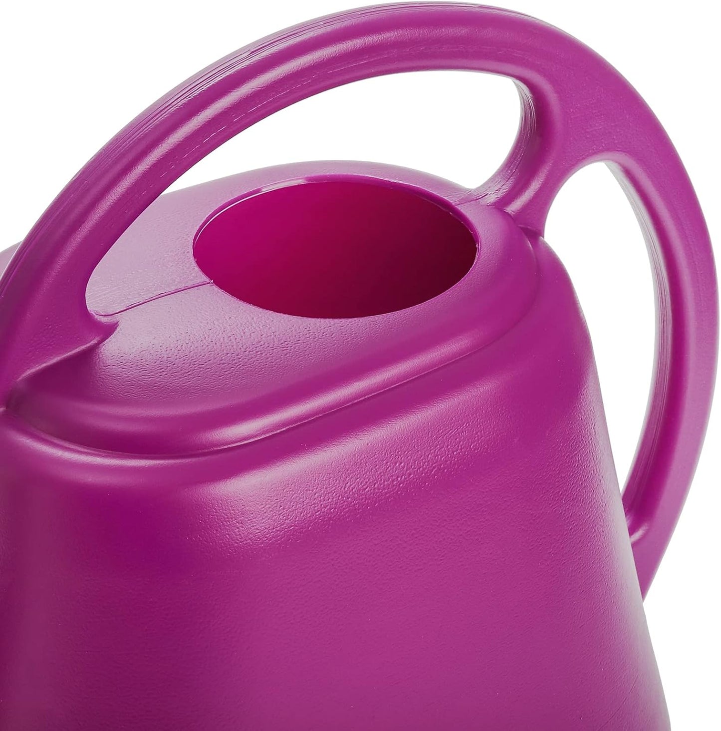 Plastic Watering Can, 1-Gallon, Deep Gray