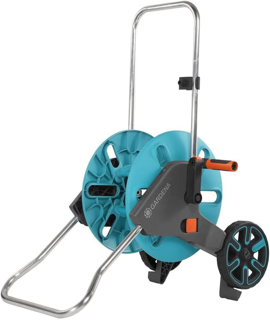 18511 CleverRoll M Frost-Proof Hose Cart, for Convenient Hose Storage and Watering, Made in Germany
