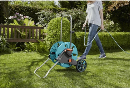18511 CleverRoll M Frost-Proof Hose Cart, for Convenient Hose Storage and Watering, Made in Germany