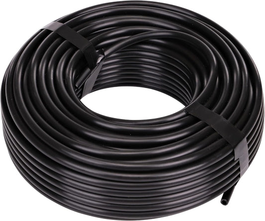 016010T 1/4-Inch Drip Irrigation Supply Tubing, 100-Foot., for Drip Irrigation, Drip Emitters, Irrigation Parts, Systems, Black Polyethylene
