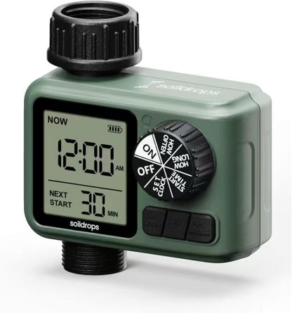 Garden Hose Sprinkler Timer 1 or 2 Outlet Programmable Controller