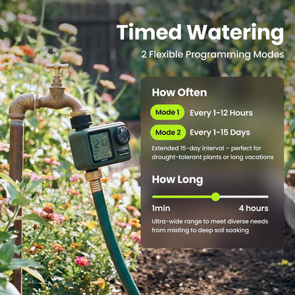 Garden Hose Sprinkler Timer 1 or 2 Outlet Programmable Controller