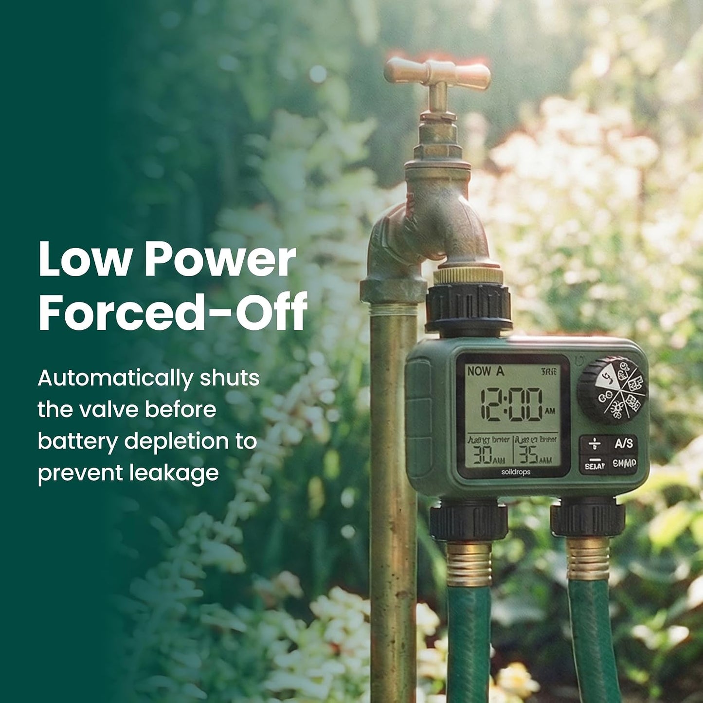 Garden Hose Sprinkler Timer 1 or 2 Outlet Programmable Controller