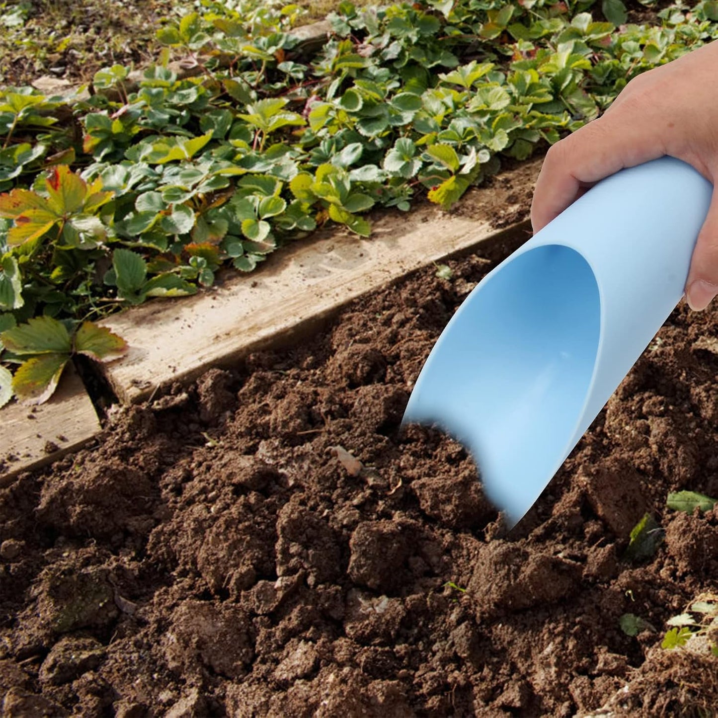Bonsai Soil Scoops, 5 PCS Plastic Garden Soil Scoops