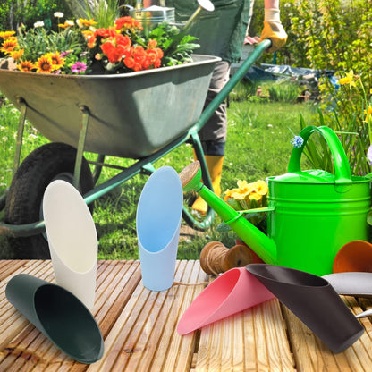 Bonsai Soil Scoops, 5 PCS Plastic Garden Soil Scoops