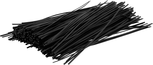 Black Metallic Twist Ties 6 Inch / 150mm, 250Pcs