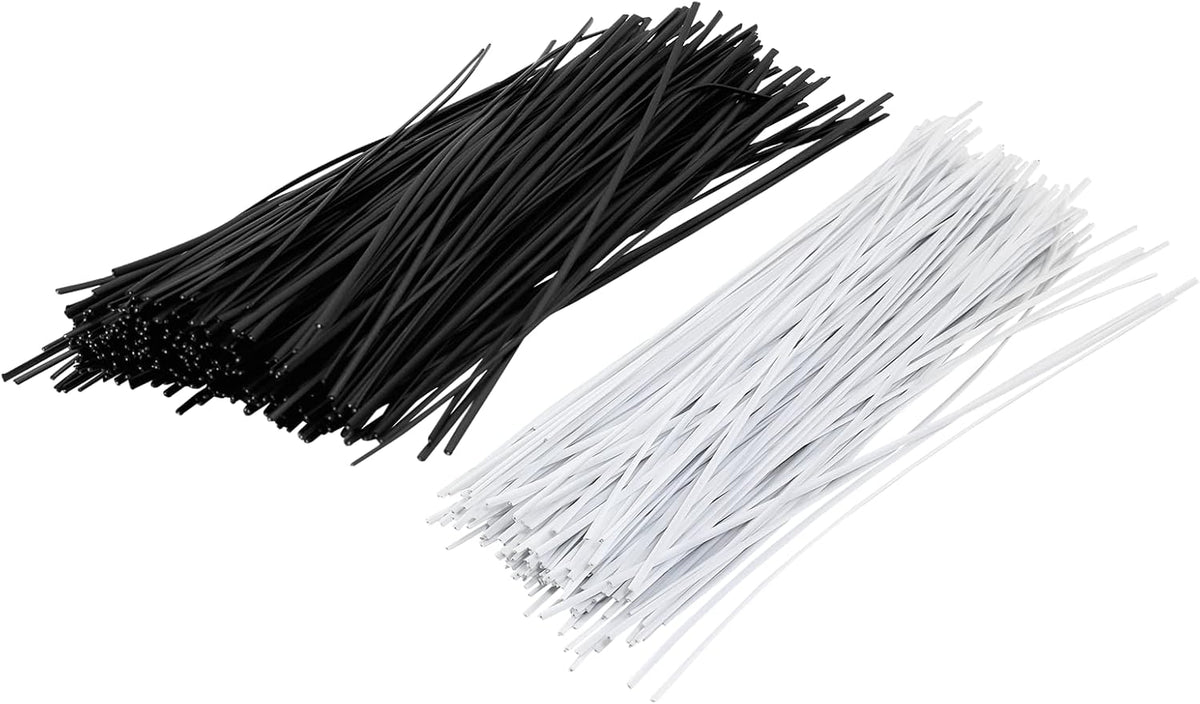 Black Metallic Twist Ties 6 Inch / 150mm, 250Pcs