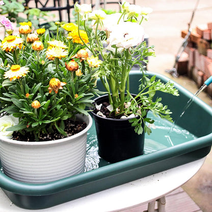 Garden Tidy Potting Tray, Plant Reportting Tray for Indoor Transplanting Gardening Planting Accessories Large Succulent Table