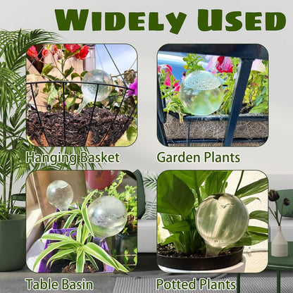 10 Pcs Plant Watering Cans,Plant Watering Globes,Plant Self-Watering Bulbs,Plastic Plant Automatic Water Devices for Indoor Outdoor Potter Plants