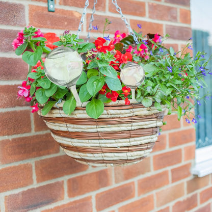 10 Pcs Plant Watering Cans,Plant Watering Globes,Plant Self-Watering Bulbs,Plastic Plant Automatic Water Devices for Indoor Outdoor Potter Plants
