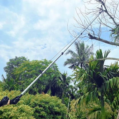 2-in-1 Manual Extendable Tree Pruner & Pole Saw