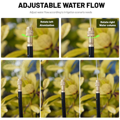 360° Adjustable Drip Irrigation System with 16 Nozzles