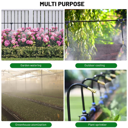 360° Adjustable Drip Irrigation System with 16 Nozzles