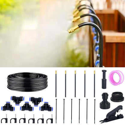 360° Adjustable Drip Irrigation System with 16 Nozzles