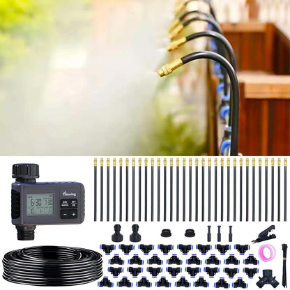 360° Adjustable Drip Irrigation System with 16 Nozzles