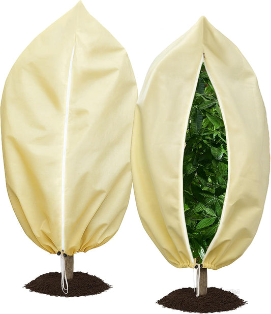 Plant Covers Freeze Protection 2 Pack 47.2"x70.8"