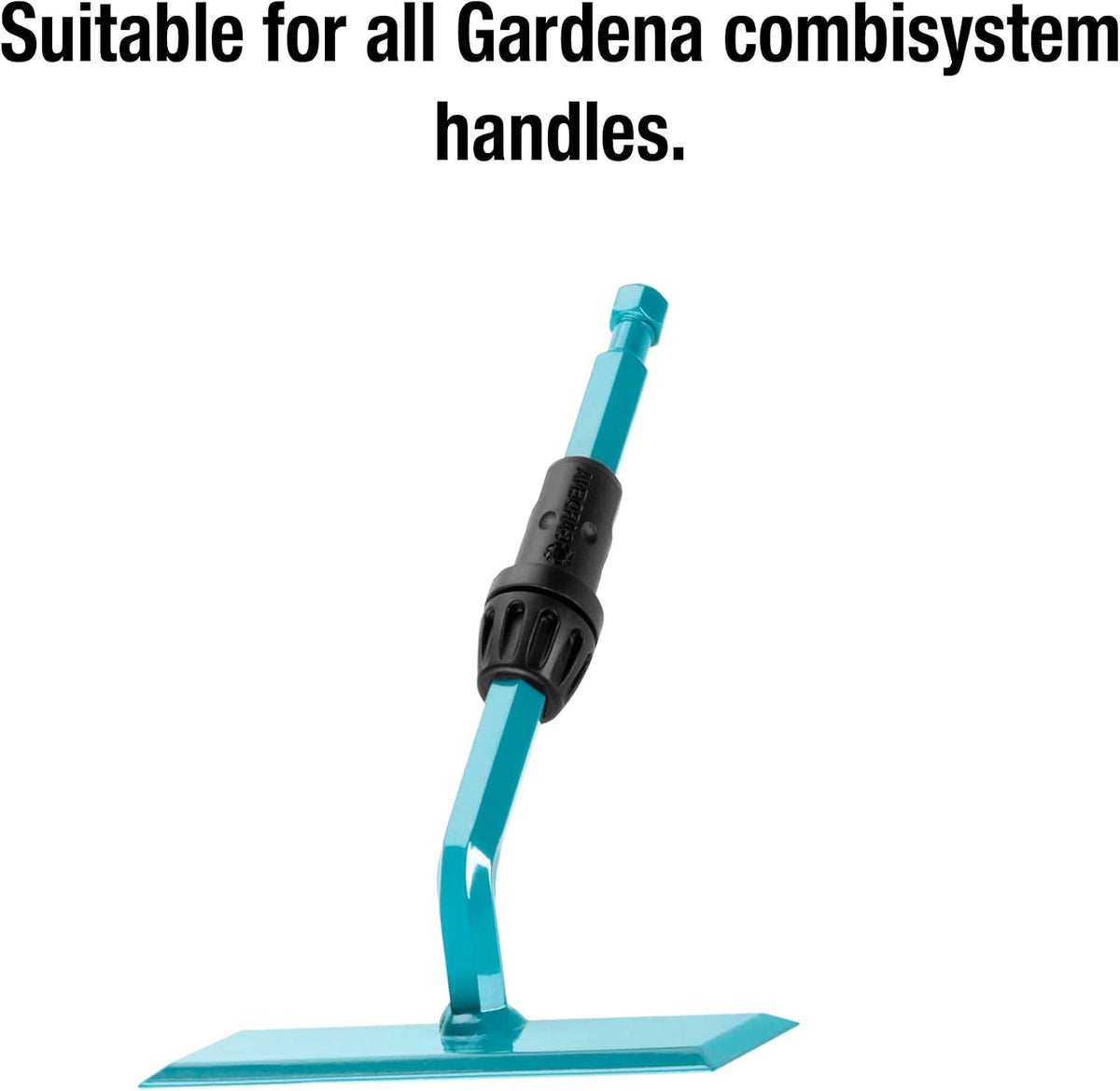 combisystem Push-Pull Hoe GARDEX: Garden Accessory for Soil Work Such as Weeding beds and Paths, 14 cm Working Width, for combisystem Handles, Recommended Handle Length 150 cm (3187-20)