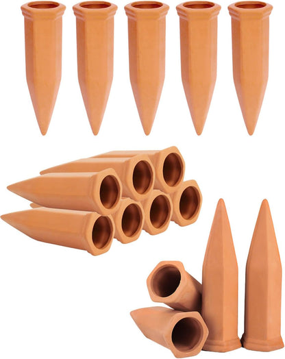 10pcs Terracotta Watering Spikes