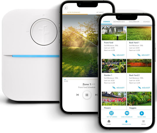 3: 8 Zone Smart Sprinkler Controller (Simple Automated Scheduling + Local Weather Intelligence. Save Water w/ Rain, Freeze & Wind Skip), App Enabled, Works w/ Alexa, Fast & Easy Install