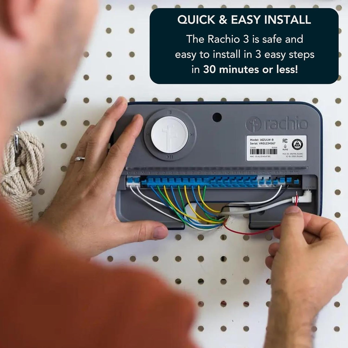 3: 8 Zone Smart Sprinkler Controller (Simple Automated Scheduling + Local Weather Intelligence. Save Water w/ Rain, Freeze & Wind Skip), App Enabled, Works w/ Alexa, Fast & Easy Install