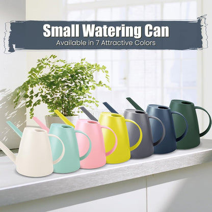 1.8L Watering Can, Small Watering Can for Indoor Plants with Long Spout