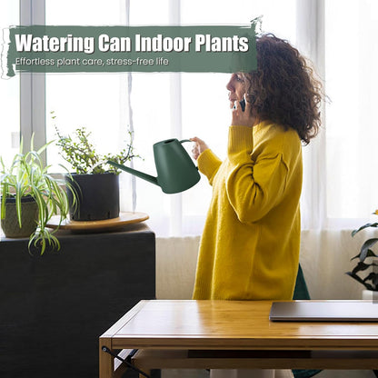 1.8L Watering Can, Small Watering Can for Indoor Plants with Long Spout