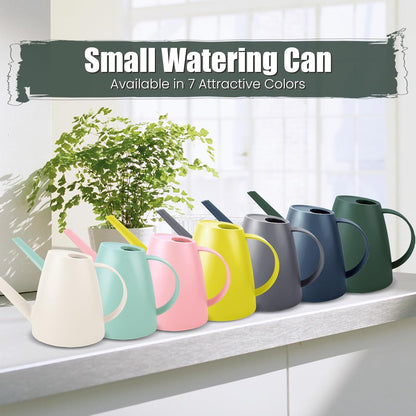 1.8L Watering Can, Small Watering Can for Indoor Plants with Long Spout
