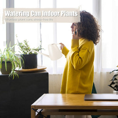 1.8L Watering Can, Small Watering Can for Indoor Plants with Long Spout