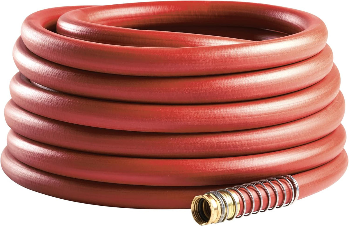 Pro Commercial 3/4" x 75' Heavy Duty Water Hose, Durable and Kink Resistant 75 ft Garden Hose