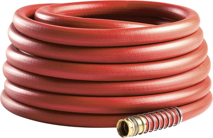 Pro Commercial 3/4" x 75' Heavy Duty Water Hose, Durable and Kink Resistant 75 ft Garden Hose